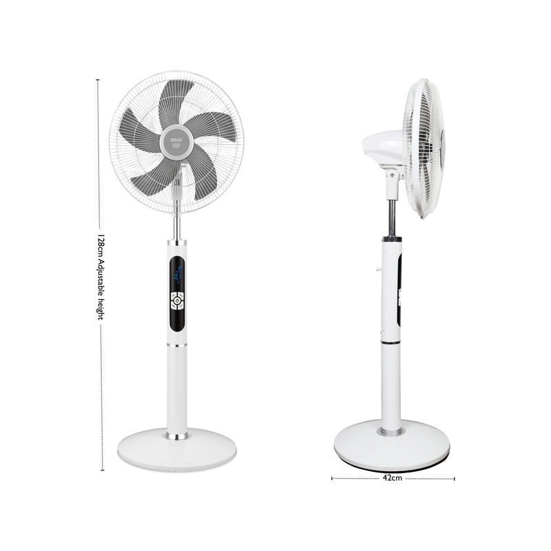 Arlec Grid Connect Smart 40cm Pedestal Fan With Remote