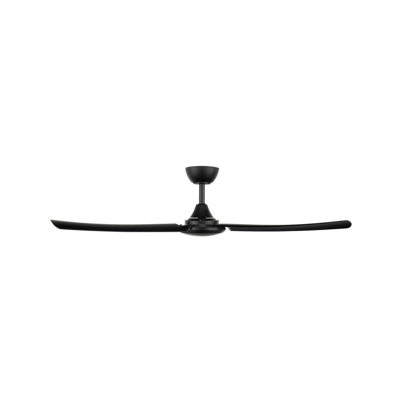 Brilliant 132cm Black Matt Duque 3 Blade DC Ceiling Fan With Remote