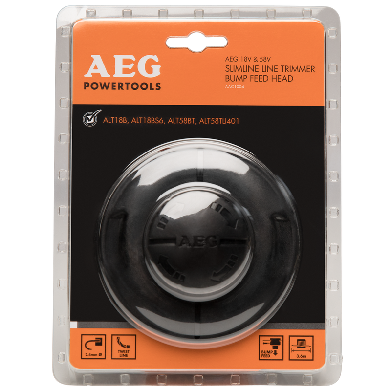 AEG Bump Feed Line Trimmer Head