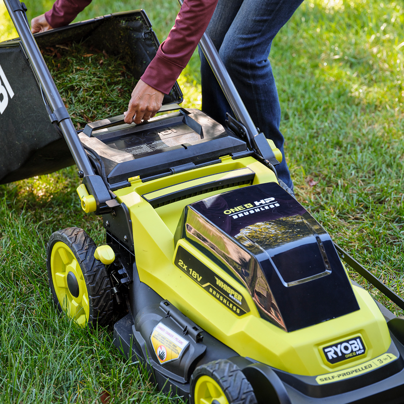 Ryobi 2x18V ONE+ HP 51cm 20” Brushless Self-Propelled Lawn Mower - Tool Only