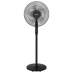 Arlec 40cm Black Pedestal Fan with Remote