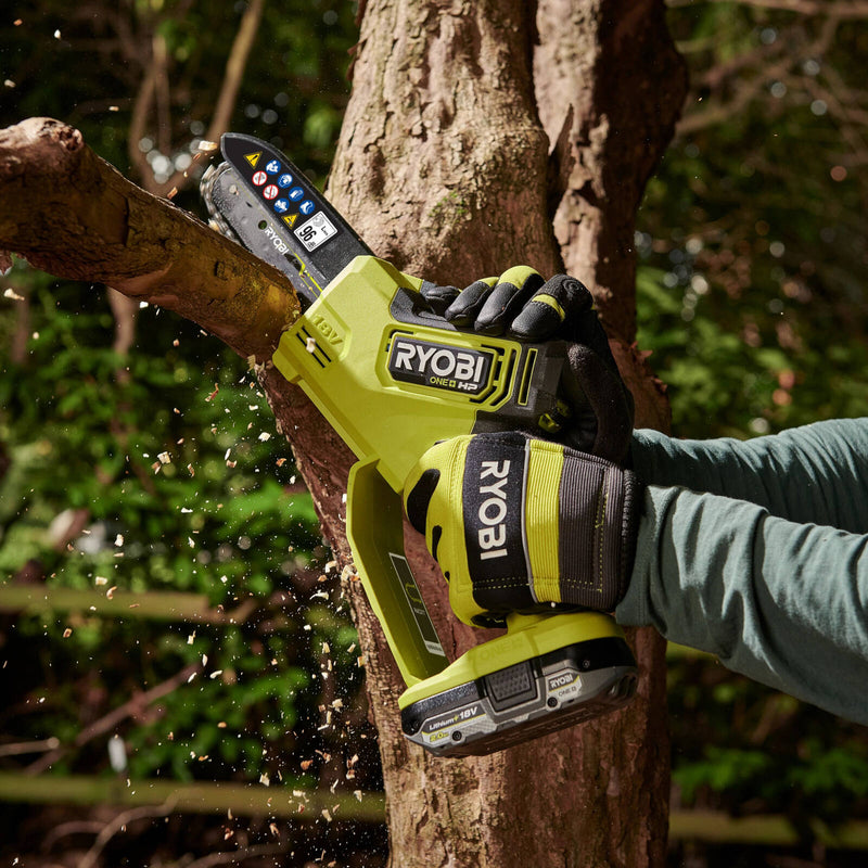 Ryobi Dewalt Cordless Pole Saw Home Depot 40 Volt Ryobi Cordless