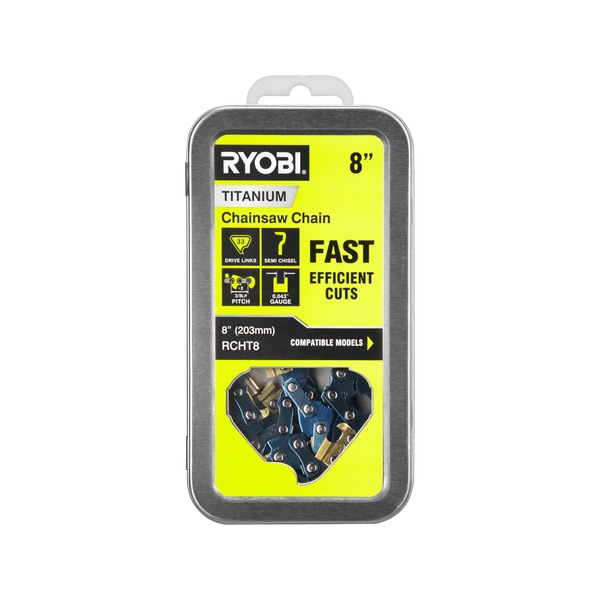 Ryobi 8” Titanium Chainsaw Chain
