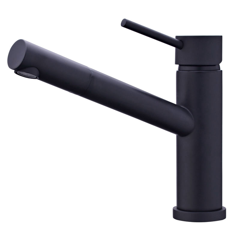 Mondella Black Resonance Pin Lever Sink Mixer - Suitable For Unequal / Mains Pressure