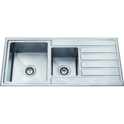 SINX 1080 x 500mm Zen Sink Insert & Drainer