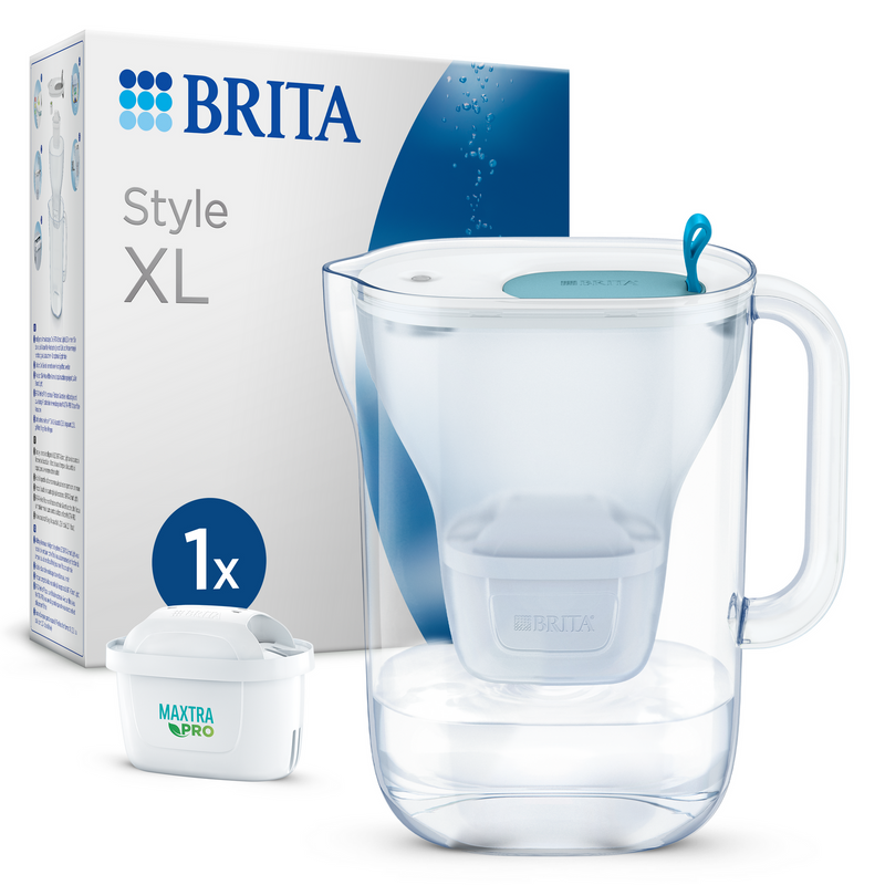 BRITA Water Filter Jug Style XL 3.6L - Blue