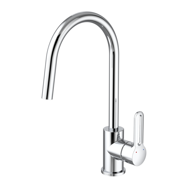 Caroma WELS 4 Star 7.5L/Min Chrome Cirrus Swivel Sink Mixer