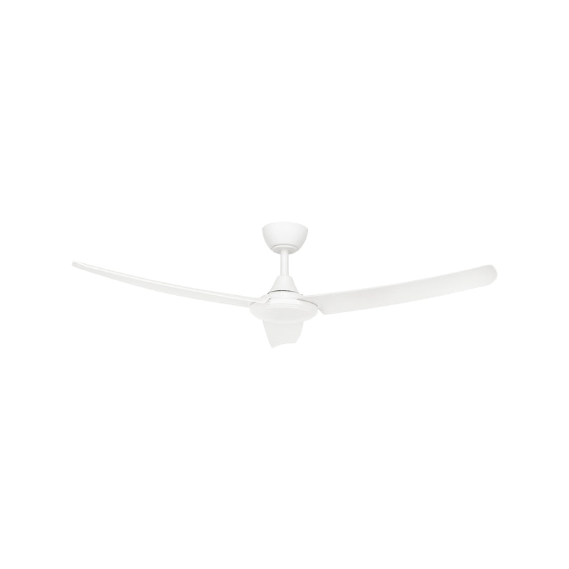 Brilliant 132cm White Matt Duque 3 Blade DC Ceiling Fan With Remote