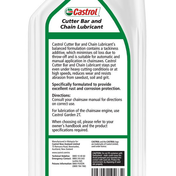 Castrol 1L Cutter Bar and Chain Lubricant