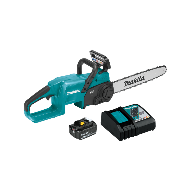 Makita LXT 18V 5.0Ah 16in Chainsaw Kit