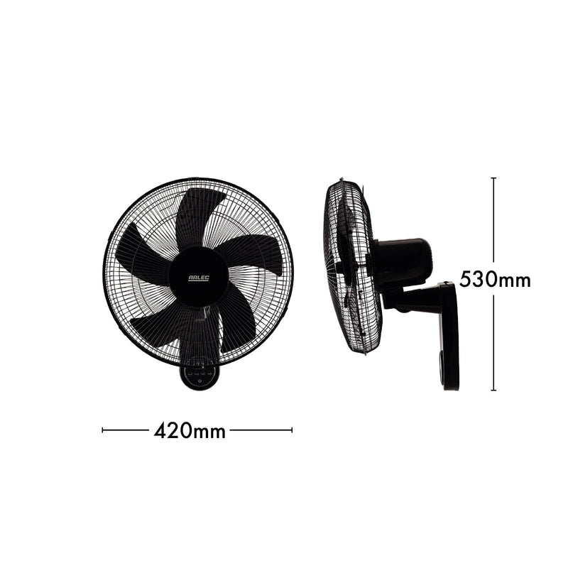 Arlec 40cm Wall Fan with Remote