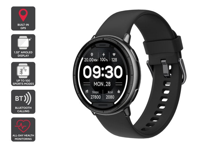 Original feature image — Kogan Pulse 4 Pro GPS Smart Sports Watch (Graphite)