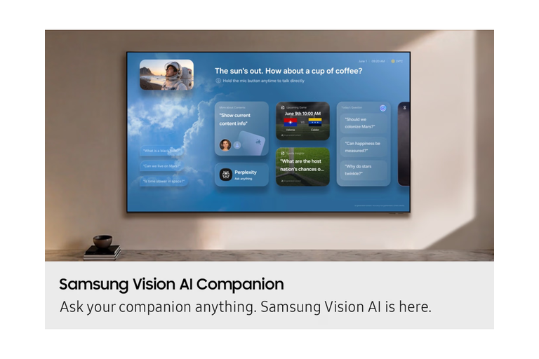 Samsung 65" QN1EH Neo QLED 4K Vision AI Smart TV (2026)