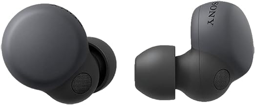 Sony LinkBuds S Truly Wireless Headphones, Noise Cancelling and Natural Ambient Sound, Clear Calls, Hi-Res Audio, Splash-Proof, 6hrs Battery + 20hrs incl. Case, Quick Charge, Alexa Built-in - Black