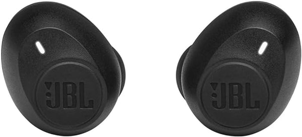 JBL Tune 115TWS True Wireless in-Ear Headphones - JBL Pure Bass Sound, 21H Battery, Bluetooth, Dual Connect, Wireless Calls, Music, Native Voice Assistant (Black)