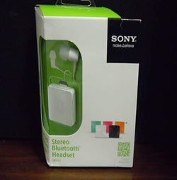Sony 1278-4800 Sbh20 Stereo Bluetooth Headset White - New Package
