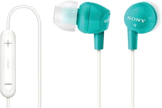 (Blue) - Sony DREX12IP/BLU EX Earbuds with iPod Remote - Ear Set - Retail Packaging - Blue