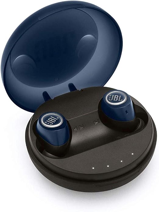 JBL Free X True Wireless in-Ear Headphones with Built-in Remote and Microphone - Blue