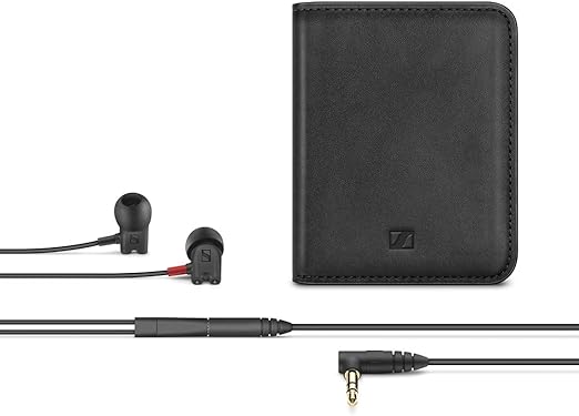 Sennheiser IE 800 S In-Ear Audiophile Reference Headphones - Sound Isolating Ear-Canal Fit With XWB Transducers and D2CA Technology, Detachable Cable, Includes Balanced Cables (Black)