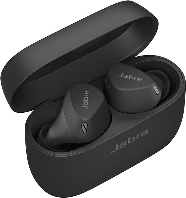 Jabra Elite 4 Active in-Ear Bluetooth Earbuds - True Wireless Ear Buds, 4 Built-in Microphones, Active Noise Cancellation and Adjustable HearThrough Technology - Black (100-99180700-98)