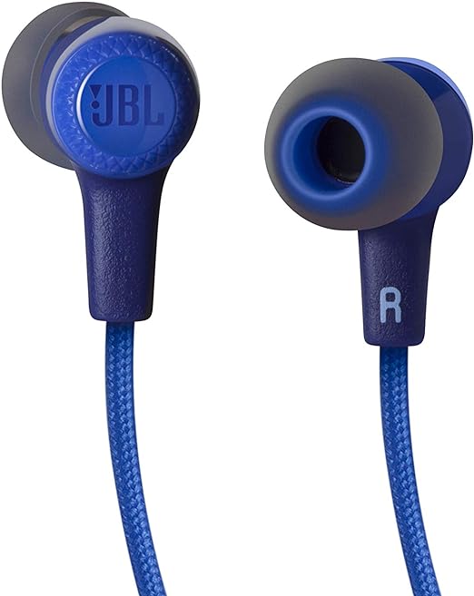 (Blue, E25BT) - JBL Harman E25 Bluetooth in-Ear Headphone - Blue