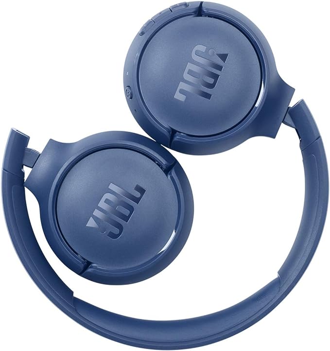 JBL Tune 510BT: Wireless On-Ear Headphones with Purebass Sound - Blue