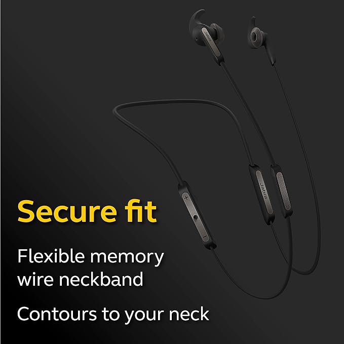 Jabra Elite 45e Alexa Enabled Wireless Bluetooth in-Ear Headphones “ Titanium Black