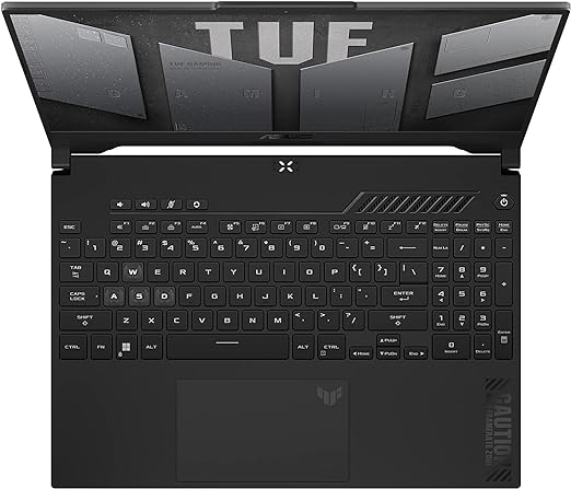ASUS ASUS TUF Gaming F15 Laptop, 15.6-inch, Windows 11 Home, Intel Core i7-12700H Processor, 512GB SSD, 16GB RAM, NVIDIA GeForce RT 4050 Graphics, Mecha Gray, FX507ZU4-LP134W