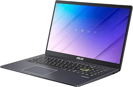 ASUS Vivobook Go Laptop, 15.6-inch, Windows 11 Home, Intel Celeron N4500 Processor, 128GB eMMC SSD, 8GB RAM, Intel HD Graphics, Black, E510KA-EJ359W