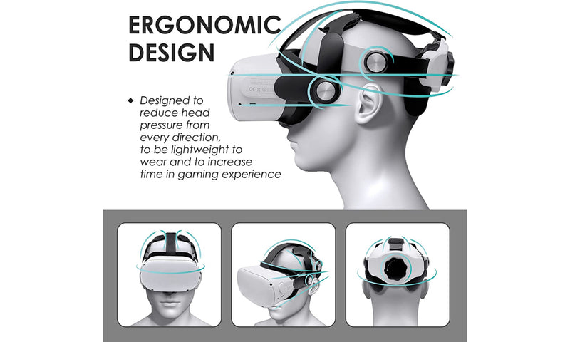 VR Oculus Quest 2 Elite Head Strap
