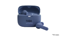 JBL Tune 230 True Wireless Noise Cancelling Earbuds Blue