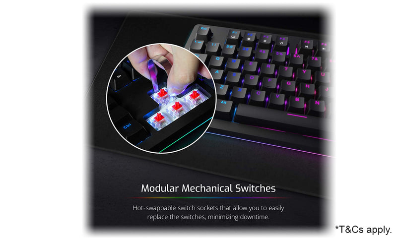Tecware Spectre PRO USB Backlit Mechanical Gaming Keyboard