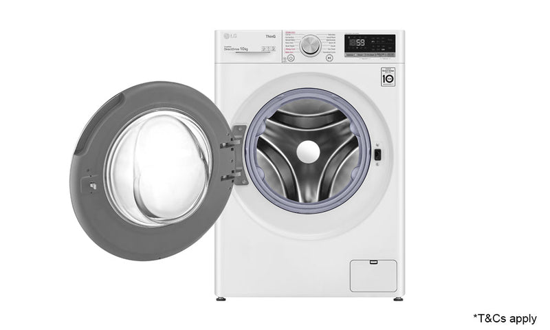 LG 10kg Front Load Washing Machine with Steam